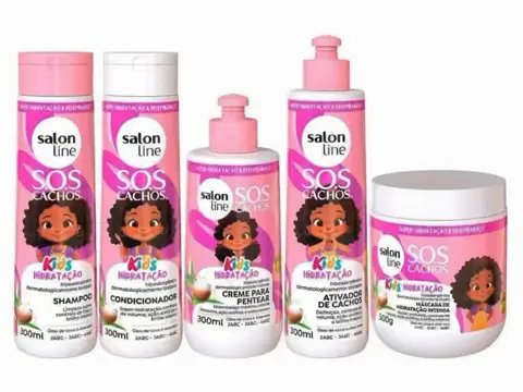 Kit Salon Line SOS Cachos Kids